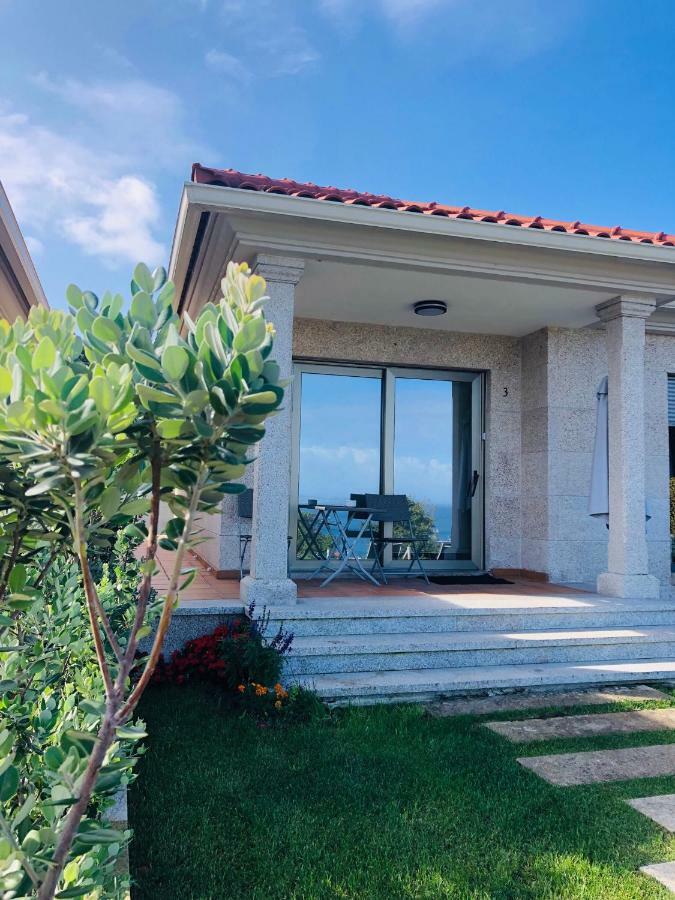 Casa Con Jardin Al Lado De Playa Hio Villa Vilanova  Bagian luar foto